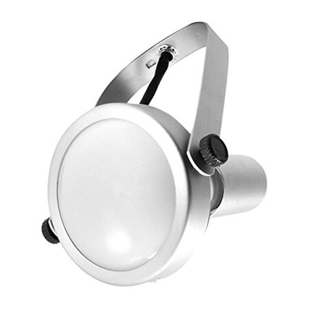 Nicor 75 Watts Adjustable Track Light Gimbal Ring Head, White 12022WH